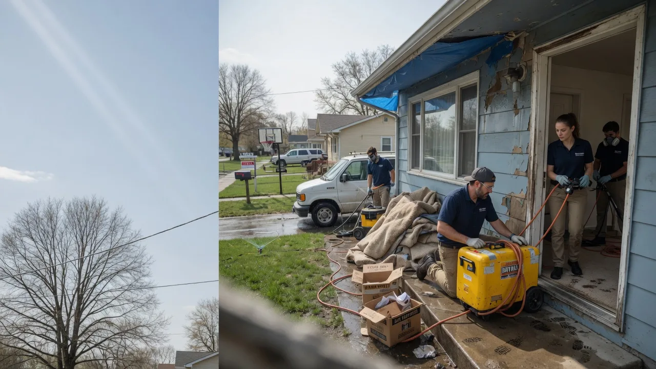 Basement Flood Cleanup in Knott, TX near me